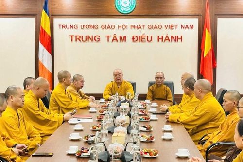 Văn phòng I Trung ương GHPGVN gặp mặt đầu Xuân Bính Ngọ