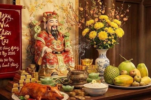 Mâm cúng ngày vía Thần Tài 2026 gồm những gì để đón tài lộc trọn vẹn ?