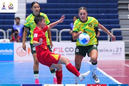 ĐT futsal nữ Việt Nam nhận thất bại trước Australia