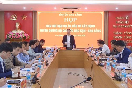 Bí thư Tỉnh ủy Phan Thăng An: Đẩy nhanh tiến độ chuẩn bị đầu tư, phấn đấu khởi công Dự án cao tốc Bắc Kạn - Cao Bằng dịp 19/5/2026