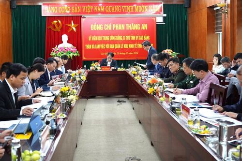 Bí thư Tỉnh ủy Phan Thăng An: Đổi mới tư duy, tạo đột phá phát triển kinh tế cửa khẩu