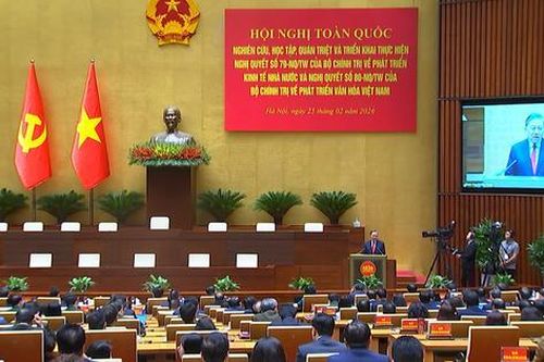 Hội nghị toàn quốc quán triệt, triển khai thực hiện Nghị quyết số 79 và Nghị quyết số 80 của Bộ Chính trị
