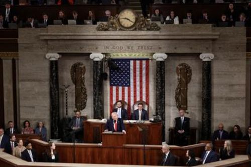 Ông Donald Trump ca ngợi 'thời kỳ hoàng kim' của nước Mỹ trong Thông điệp Liên bang