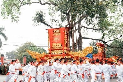 Rộn ràng lễ hội truyền thống làng Phù Lưu Tế, xã Mỹ Đức