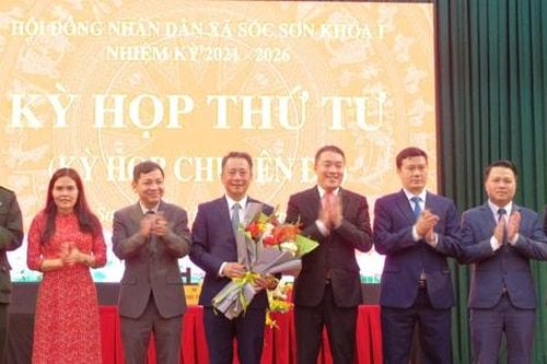 Ông Vương Nguyên Minh được bầu làm Chủ tịch HĐND xã Sóc Sơn