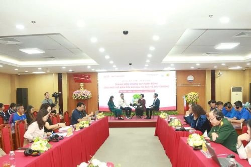 Nâng cao nhận thức và hành động của giới trẻ trong cuộc chiến chống biến đổi khí hậu