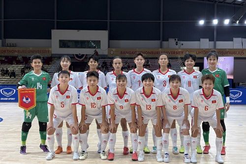 Xác định đối thủ của tuyển futsal nữ Việt Nam tại bán kết giải Đông Nam Á 2026