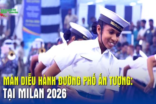 MILAN 2026: Màn diễu hành đường phố ấn tượng