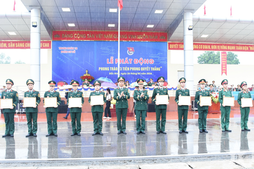 Đoàn cơ sở Trung đoàn 18 phát động Phong trào '3 tiên phong quyết thắng'