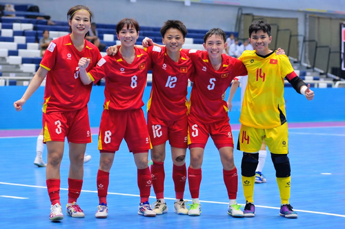 Futsal nữ Việt Nam lọt vào bán kết giải Đông Nam Á 2026