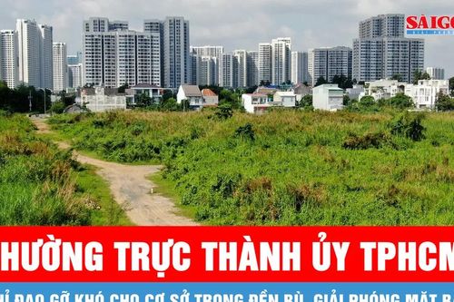 Thường trực Thành ủy TPHCM chỉ đạo gỡ khó cho cơ sở trong đền bù, giải phóng mặt bằng