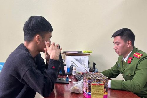 Đốt pháo trái phép, nam thanh niên ở Thái Nguyên bị xử phạt 30 triệu đồng