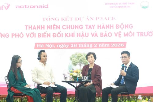 Tổng kết dự án Hành động vì biến đổi khí hậu và bảo vệ môi trường
