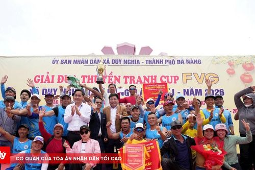 Khai mạc giải đua thuyền truyền thống xã Duy Nghĩa mở rộng lần thứ I - Cúp FVG 2026