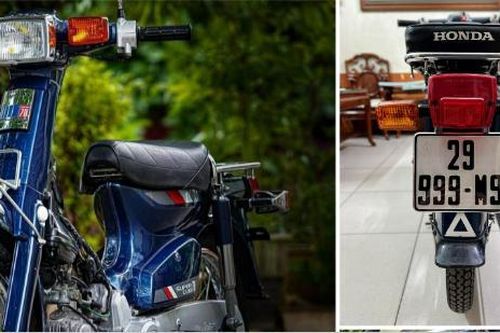 Honda Cub 82 biển 3 số huyền thoại được trả 150 triệu, chủ xe Hà Nội từ chối bán