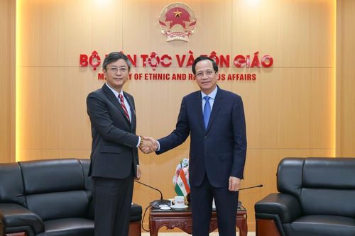 Bộ trưởng Đào Ngọc Dung: Thúc đẩy hợp tác giữa Việt Nam và Ấn Độ về dân tộc, tôn giáo