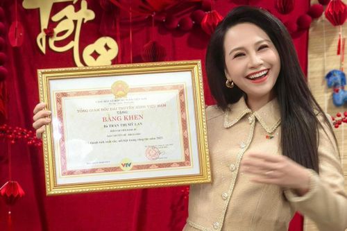 MC Mỹ Lan VTV khoe tin vui vào đúng ngày vía Thần Tài