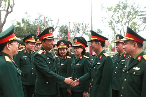 Trung tướng Hà Thọ Bình chúc mừng Bệnh viện Quân y 4 nhân ngày Thầy thuốc Việt Nam