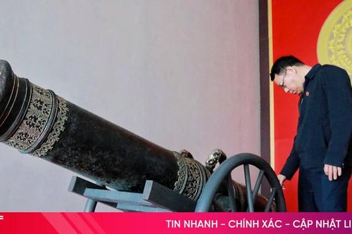 Mục sở thị 3 khẩu súng thần công - bảo vật quốc gia ở Bảo tàng Hà Tĩnh