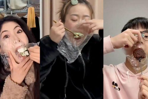 Trào lưu giảm cân kỳ lạ: Che miệng bằng màng bọc để 'ăn mà không nuốt'