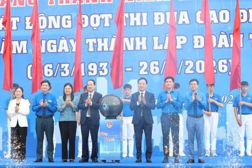 Khởi động Tháng Thanh niên, chào mừng 95 năm ngày Thành lập Đoàn