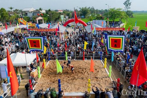 Thành phố Huế: Sôi động lễ hội vật làng Sình đầu xuân
