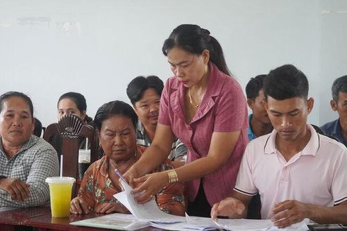 Hòa giải giữ bình yên xóm, ấp