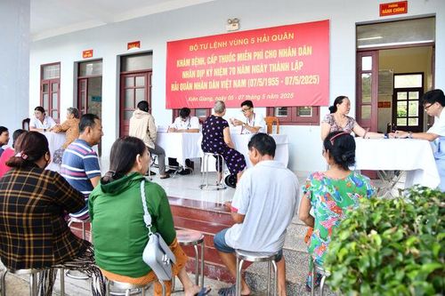 Vùng 5 Hải quân nâng cao chất lượng khám, chữa bệnh cho bộ đội và Nhân dân