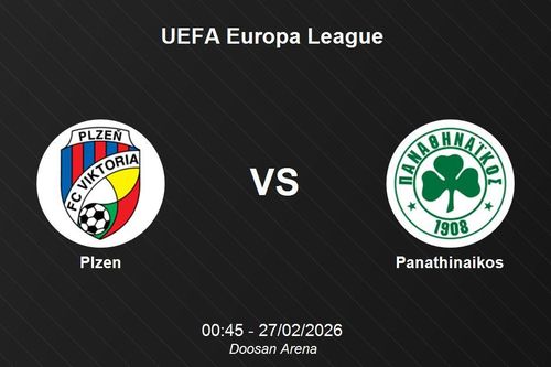 Nhận định Plzen vs Panathinaikos - UEFA Europa League: Màn so tài cân sức tại Doosan Arena