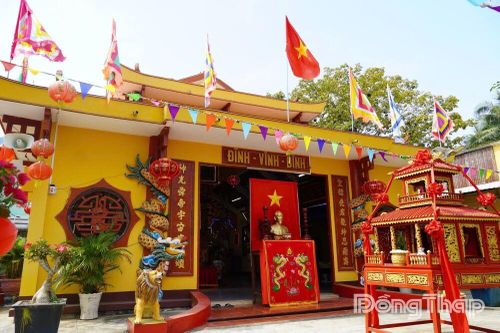 Dấu xưa ở đình Vĩnh Bình