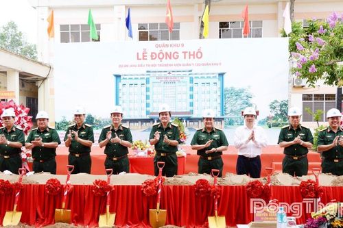 Bệnh viện Quân y 120: Khởi công Dự án Khu điều trị nội trú