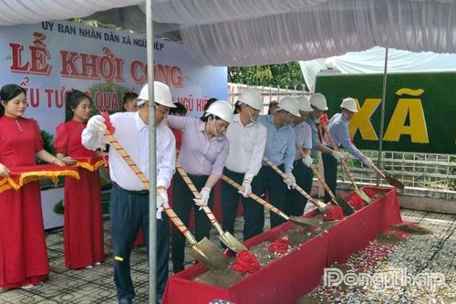 Khởi công Dự án biểu tượng quả sầu riêng Ngũ Hiệp