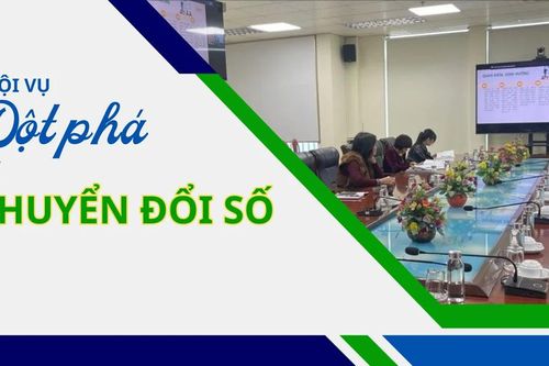 Sở Nội vụ: Đột phá trong chuyển đổi số