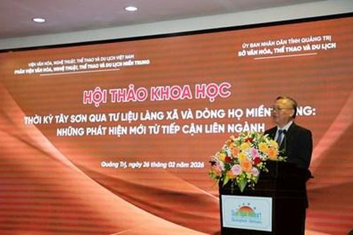 Làm sáng tỏ thời kỳ Tây Sơn từ tư liệu làng xã và dòng họ tại miền Trung