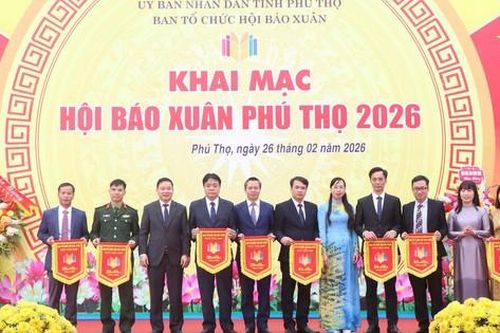 Khai mạc Hội Báo Xuân Phú Thọ, Thái Nguyên