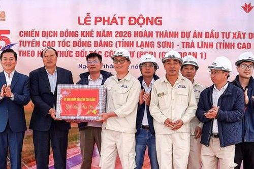 Phát động 'Chiến dịch Đông Khê', đưa cao tốc Đồng Đăng - Trà Lĩnh về đích sớm