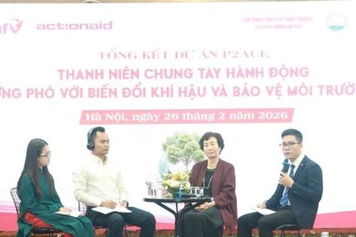 Thanh niên là lực lượng chủ lực hành động ứng phó với biến đổi khí hậu và bảo vệ môi trường