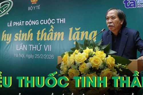 Nhà văn Nguyễn Quang Thiều: Cuộc thi 'Sự hy sinh thầm lặng' là liều thuốc tinh thần mang đến hy vọng cho người bệnh và xã hội