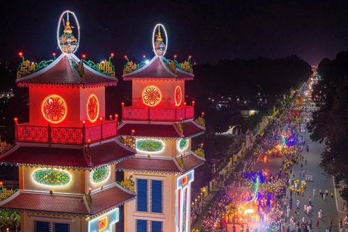 Đại lễ vía Đức Chí Tôn rộn ràng tại Tây Ninh