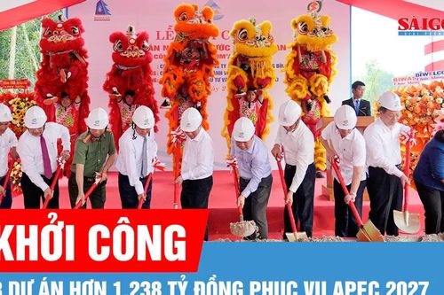 Khởi công 3 dự án hơn 1.238 tỷ đồng phục vụ APEC 2027