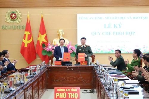Phú Thọ: 10 năm phối hợp giữ vững an ninh trường học
