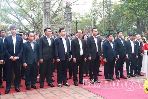 Hưng Yên: Tưởng niệm 751 năm ngày Tướng quân Phạm Ngũ Lão ra quân đánh giặc giữ nước