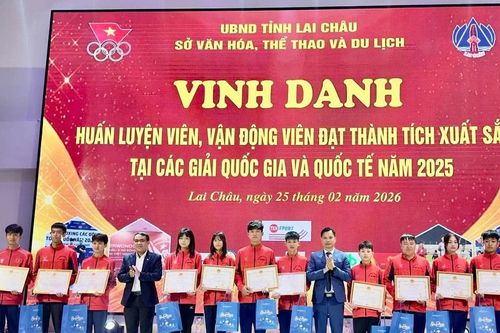 Tặng Huân chương Lao động hạng Ba cho vận động viên Lai Châu giành Huy chương bạc châu Á