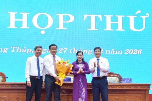Bí thư phường Sa Đéc làm Phó Chủ tịch UBND tỉnh Đồng Tháp