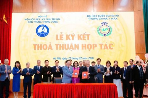 Viện Sốt rét Trung ương ký kết chiến lược, củng cố vị thế đầu ngành
