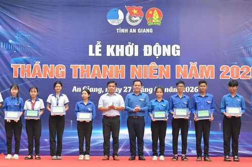 An Giang khởi động Tháng Thanh niên năm 2026