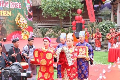 Một số hình ảnh tại lễ hội mở cửa rừng của xã Kép