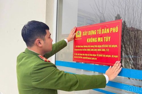 Đẩy mạnh tuyên truyền xây dựng 'xã, phường không ma túy'