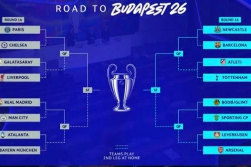 Bốc thăm vòng 1/8 Champions League: Man City đại chiến Real Madrid, Chelsea đụng độ PSG