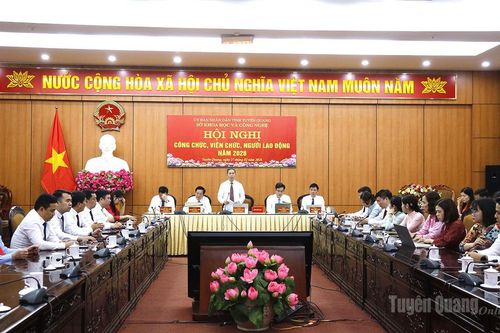 Hội nghị công chức, viên chức, người lao động Sở Khoa học và Công nghệ